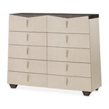 Fantosini Silver Mist 10-Drawer Mule Chest - Ornate Home