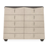 Fantosini Silver Mist 10-Drawer Mule Chest - Ornate Home