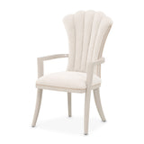 Fantosini Silver Mist/Cappuccino Dining Arm Chair (Set of 2) - Ornate Home