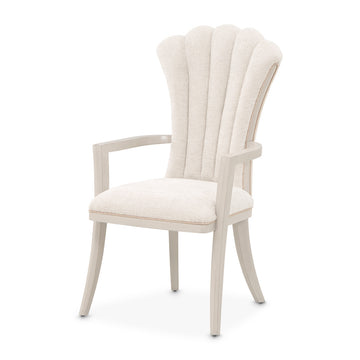 Fantosini Silver Mist/Cappuccino Dining Arm Chair (Set of 2) - Ornate Home