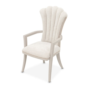 Fantosini Silver Mist/Cappuccino Dining Arm Chair (Set of 2) - Ornate Home
