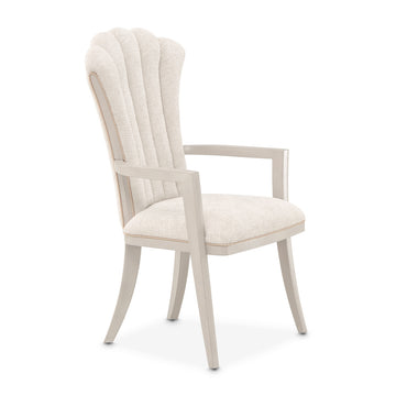 Fantosini Silver Mist/Cappuccino Dining Arm Chair (Set of 2) - Ornate Home