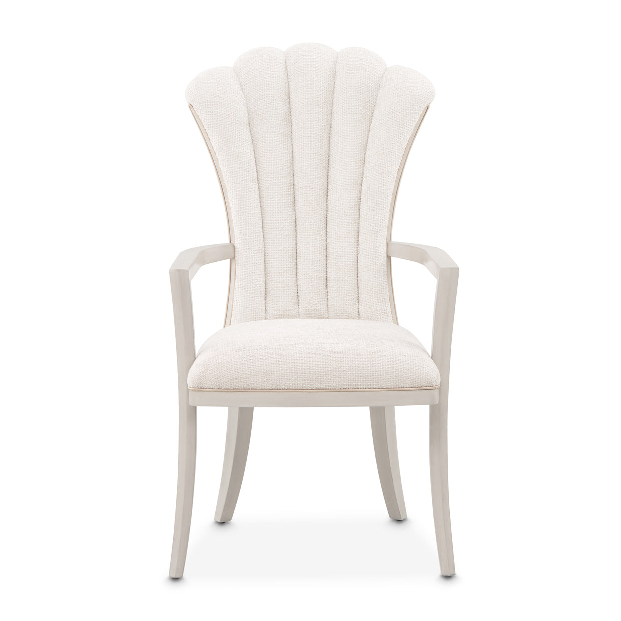 Fantosini Silver Mist/Cappuccino Dining Arm Chair (Set of 2) - Ornate Home