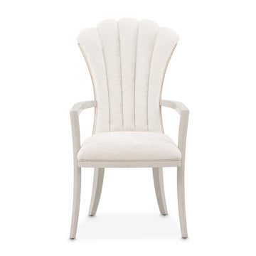 Fantosini Silver Mist/Cappuccino Dining Arm Chair (Set of 2) - Ornate Home