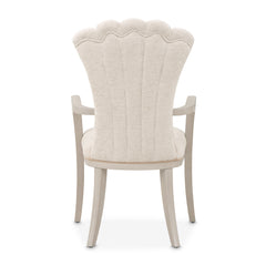 Fantosini Silver Mist/Cappuccino Dining Arm Chair (Set of 2) - Ornate Home