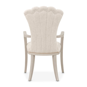 Fantosini Silver Mist/Cappuccino Dining Arm Chair (Set of 2) - Ornate Home