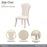 Fantosini Silver Mist/Cappuccino Dining Side Chair (Set of 2) - Ornate Home