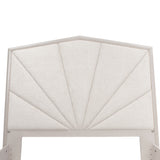 Fantosini Silver Mist/Cappuccino King Tufted Panel Bed - Ornate Home