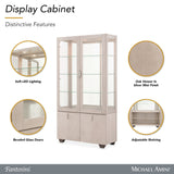 Fantosini Silver Mist Display Cabinet - Ornate Home
