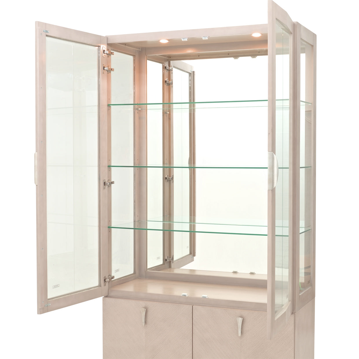 Fantosini Silver Mist Display Cabinet - Ornate Home