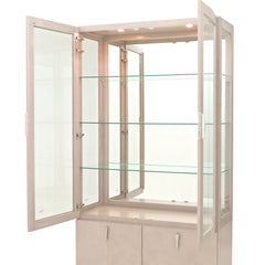 Fantosini Silver Mist Display Cabinet - Ornate Home