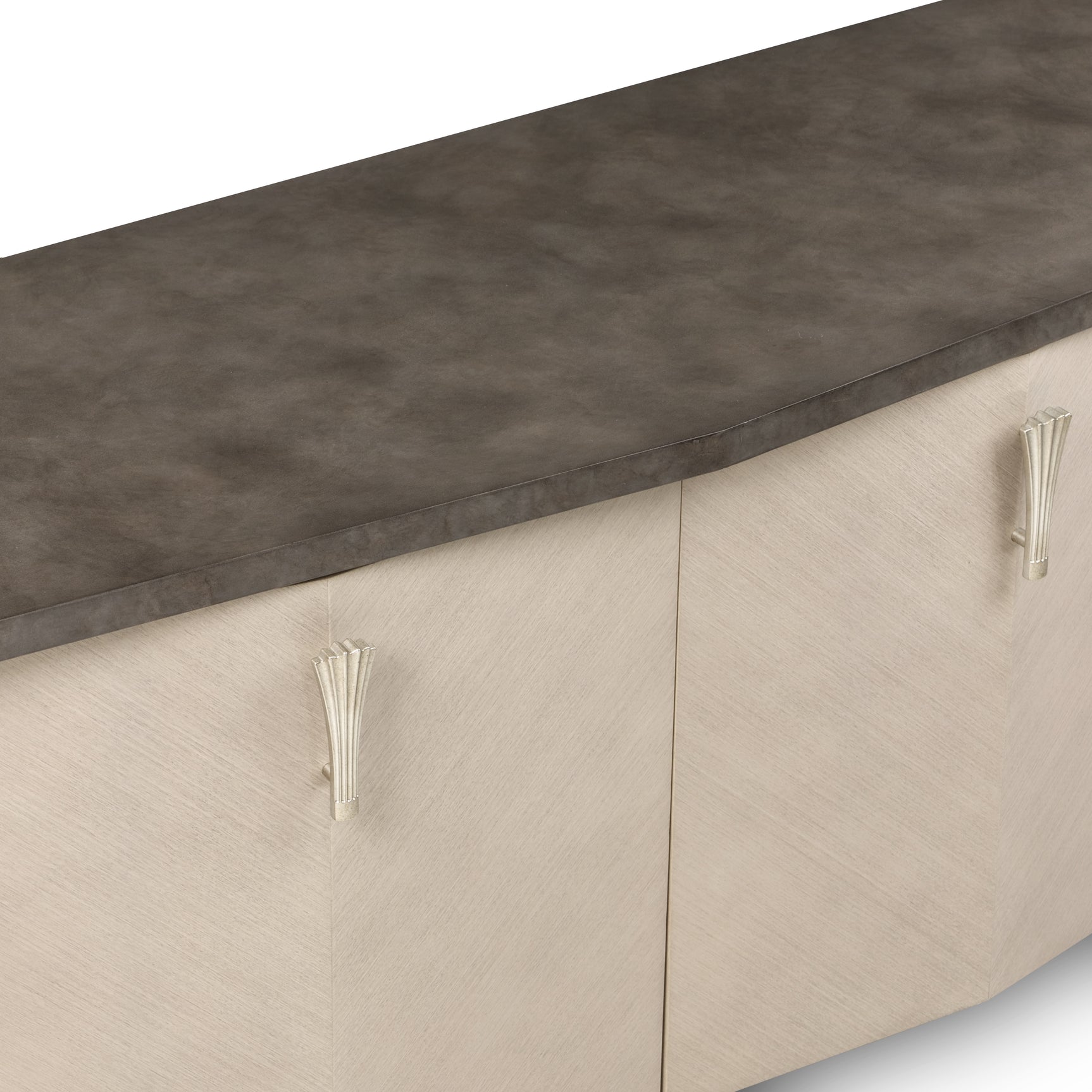 Fantosini Silver Mist Media Cabinet - Ornate Home