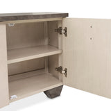 Fantosini Silver Mist Media Cabinet - Ornate Home