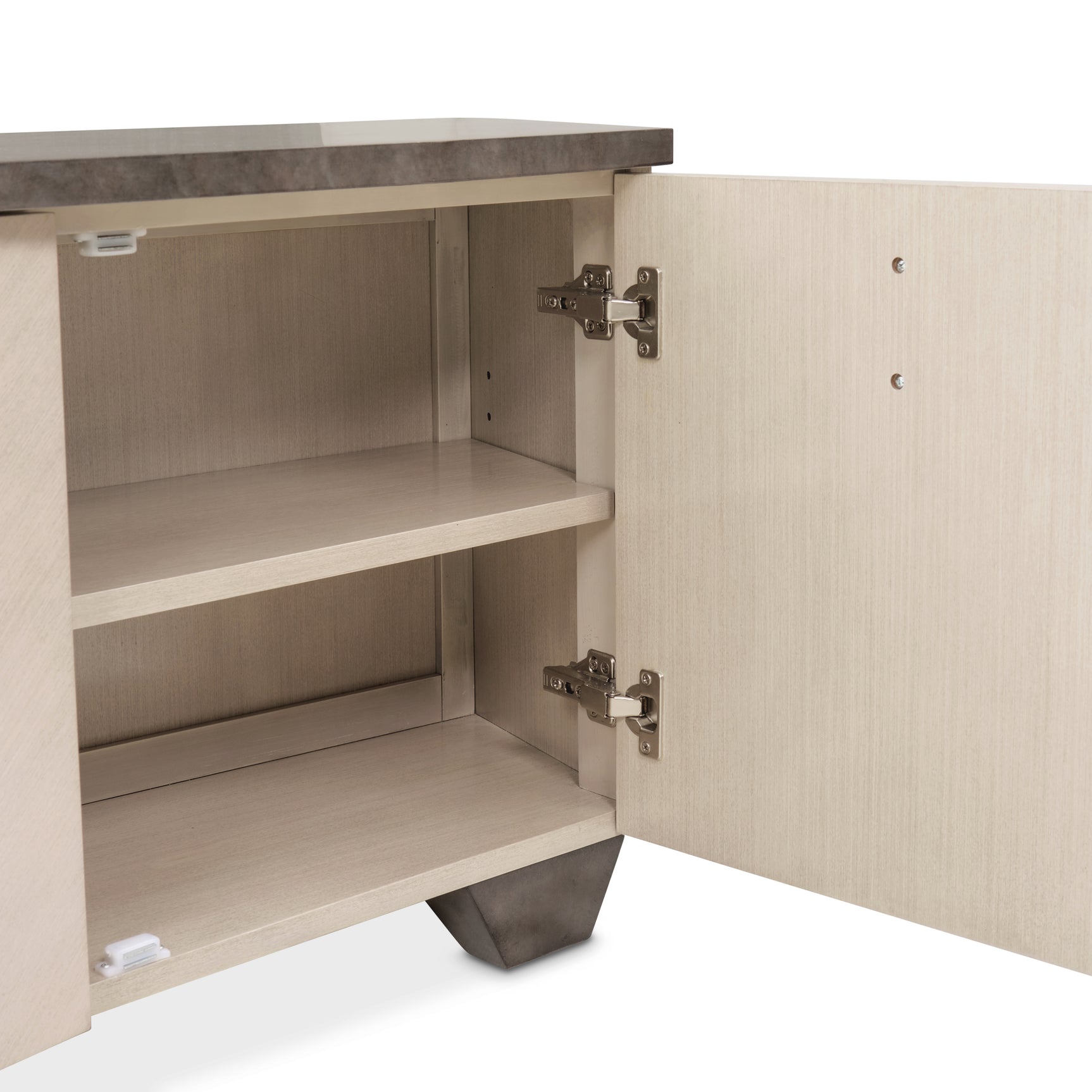 Fantosini Silver Mist Media Cabinet - Ornate Home