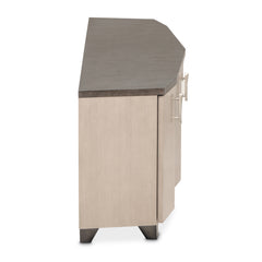 Fantosini Silver Mist Media Cabinet - Ornate Home
