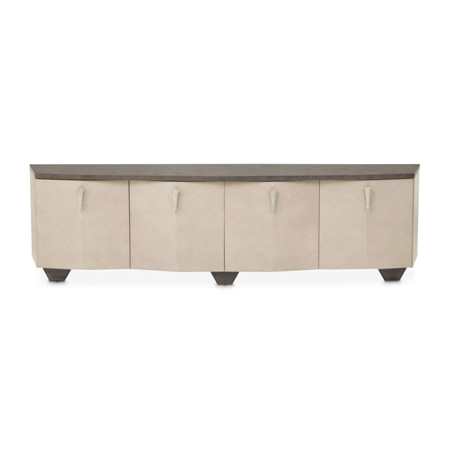 Fantosini Silver Mist Media Cabinet - Ornate Home