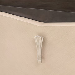 Fantosini Silver Mist Nightstand - Ornate Home
