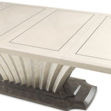 Fantosini Silver Mist Pedestal Dining Table - Ornate Home