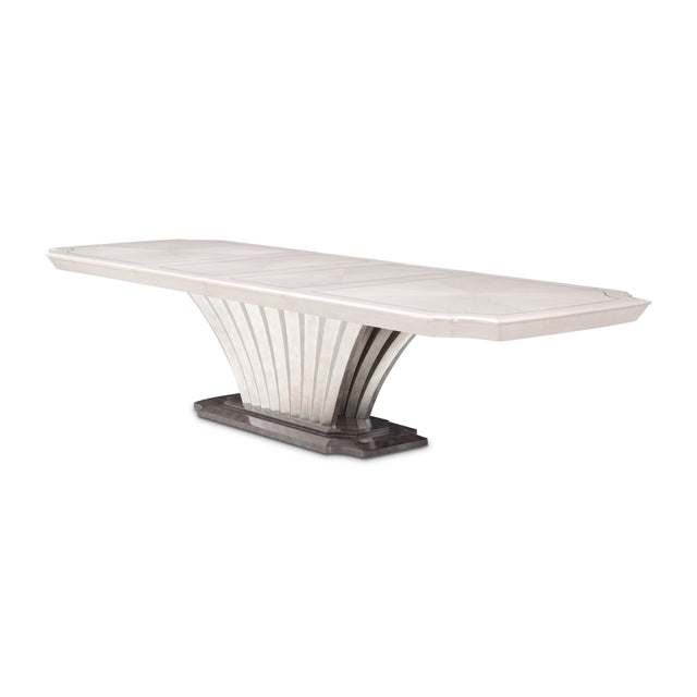 Fantosini Silver Mist Pedestal Dining Table - Ornate Home