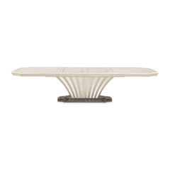 Fantosini Silver Mist Pedestal Dining Table - Ornate Home