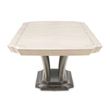 Fantosini Silver Mist Pedestal Dining Table - Ornate Home
