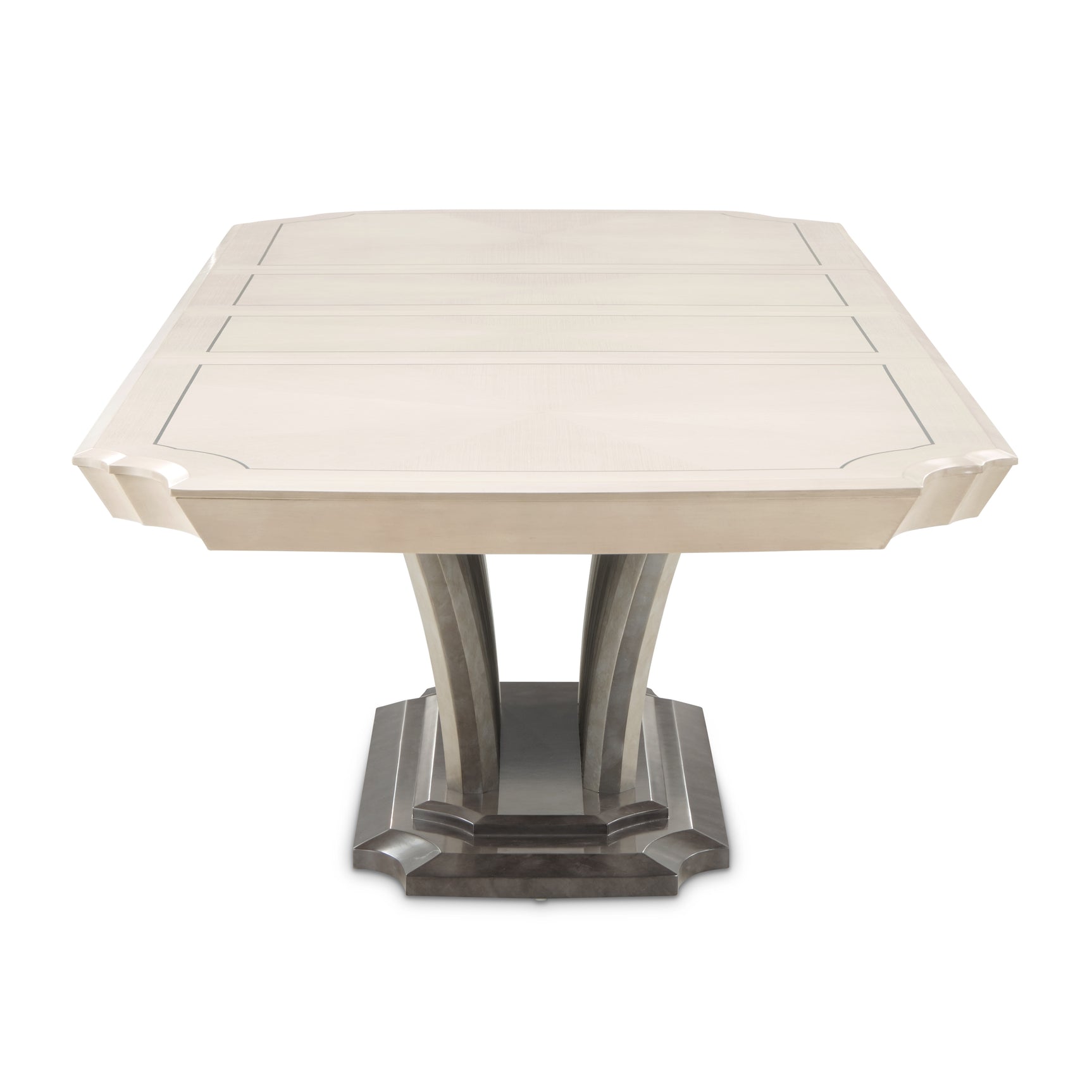Fantosini Silver Mist Pedestal Dining Table - Ornate Home