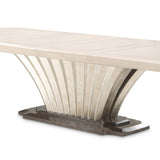 Fantosini Silver Mist Pedestal Dining Table - Ornate Home