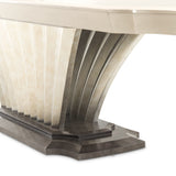 Fantosini Silver Mist Pedestal Dining Table - Ornate Home