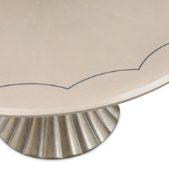 Fantosini Silver Mist Round Dining Table - Ornate Home