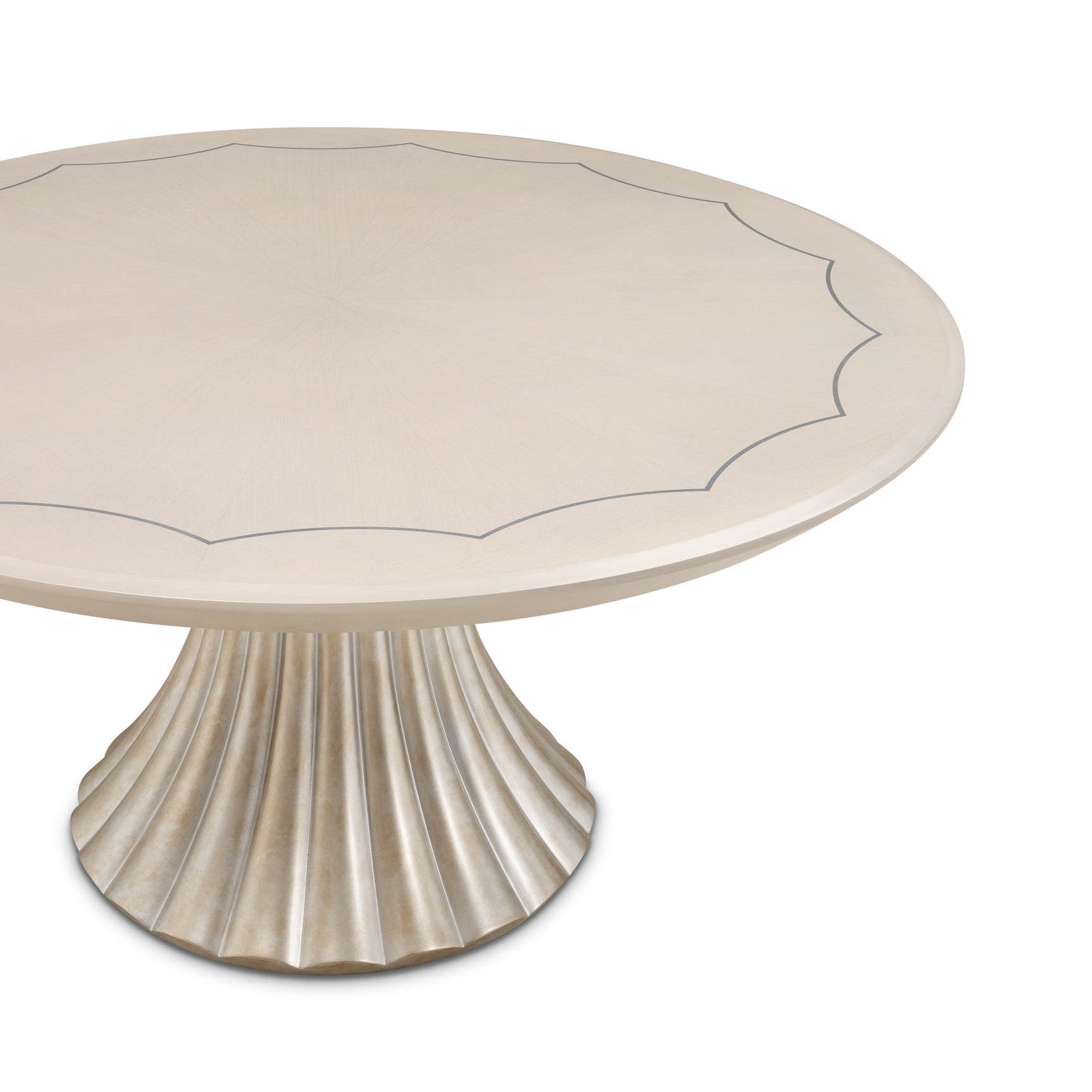 Fantosini Silver Mist Round Dining Table - Ornate Home