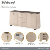 Fantosini Silver Mist Sideboard - Ornate Home