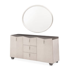 Fantosini Silver Mist Sideboard with Mirror - Ornate Home
