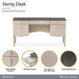 Fantosini Silver Mist Vanity Desk - Ornate Home