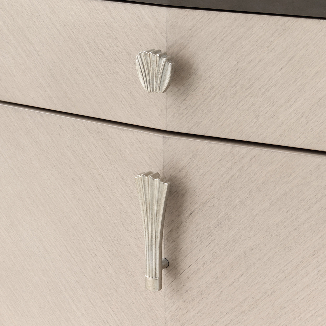 Fantosini Silver Mist Vanity Desk - Ornate Home