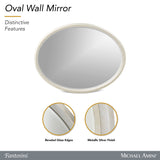Fantosini Silver Wall Mirror - Ornate Home