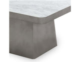 Far Marble/Metal Coffee Table - Ornate Home