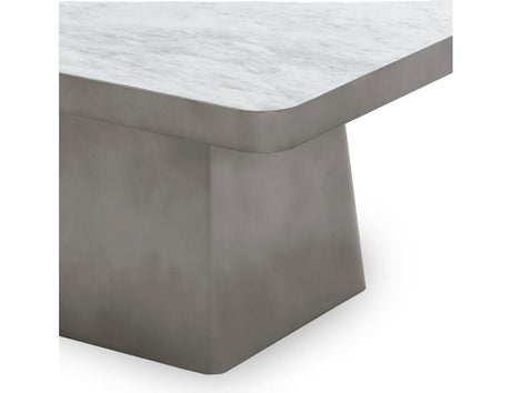 Far Marble/Metal Coffee Table - Ornate Home