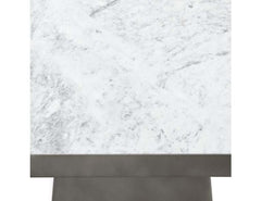 Far Marble/Metal Coffee Table - Ornate Home