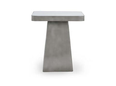 Far Marble/Metal Square End Table - Ornate Home