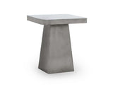 Far Marble/Metal Square End Table - Ornate Home