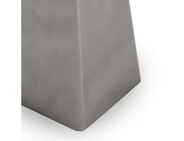 Far Marble/Metal Square End Table - Ornate Home