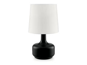 Farah Black Table Lamp - Ornate Home