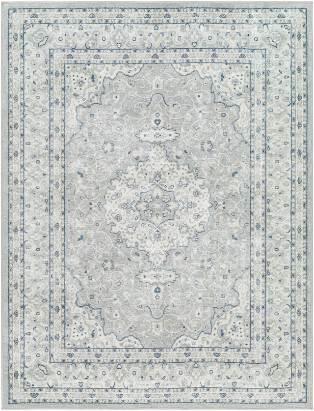 Farai Gray Medallion Area Rug - Clearance - Ornate Home