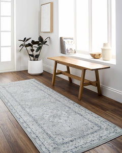 Farai Gray Medallion Area Rug - Clearance - Ornate Home