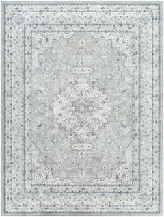 Farai Gray Medallion Area Rug - Clearance - Ornate Home