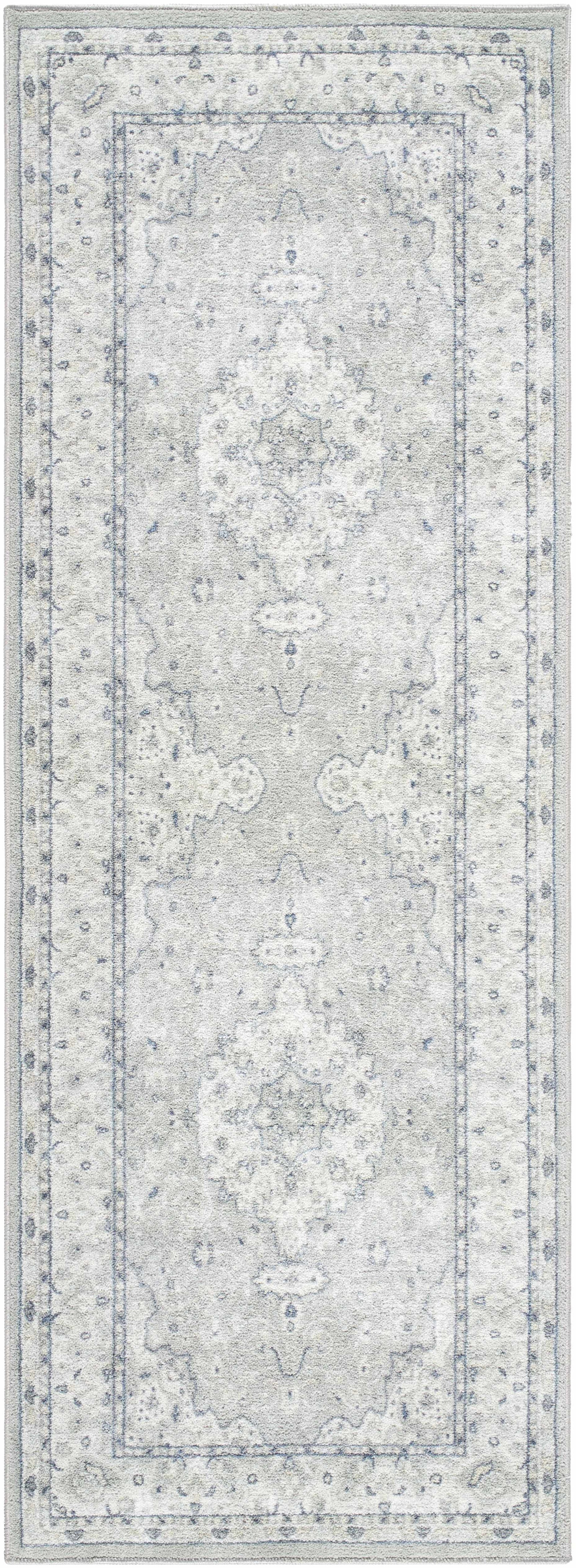 Farai Gray Medallion Area Rug - Clearance - Ornate Home