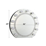 Farai Round Accent Mirror - Ornate Home