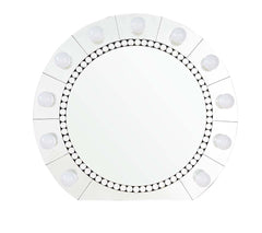 Farai Round Accent Mirror - Ornate Home