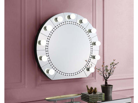 Farai Round Accent Mirror - Ornate Home