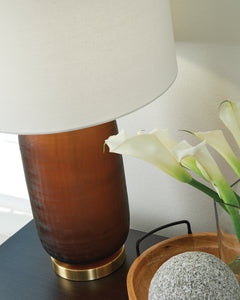 Farberman Amber Table Lamp - Ornate Home
